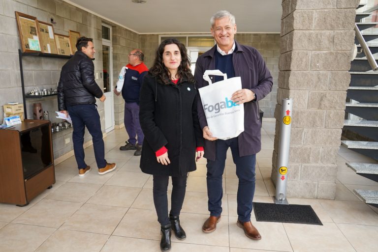 Visita a PyMEs de 25 de Mayo