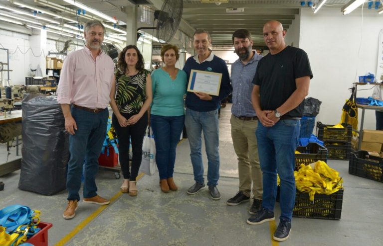 Visita a PyMEs de Berisso