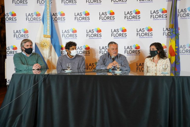 Encuentro con PyMEs en Las Flores