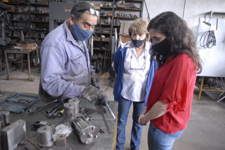 FOGABA visita dos PyMEs de Luján encabezadas por mujeres